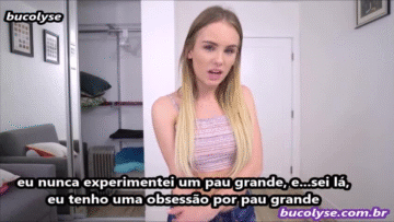 Minha irmã é obcecada por pau grande.
