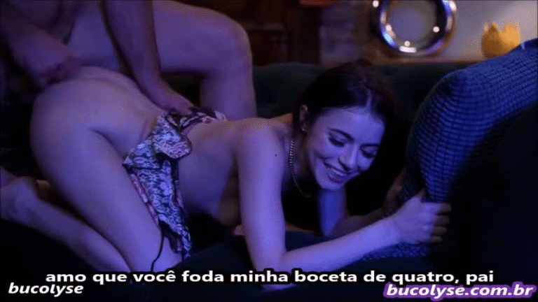 Festa de aniversário surpresa acaba em sexo com a enteada – Porno Legendado
